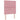 Pat cu arcuri cu benzi LED cu headboard Roz 80 x 200 cm Catifea