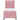 Pat cu arcuri cu benzi LED cu headboard Roz 80 x 200 cm Catifea