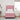 Pat cu arcuri cu benzi LED cu headboard Roz 90 x 200 cm Catifea