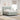 Pat cu arcuri cu benzi LED Gri deschis 140 x 190 cm Catifea