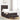 Pat cu arcuri cu headboard Maro închis 190 x 90 cm țesătură