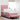 Pat cu arcuri cu headboard Roz 200 x 90 cm Catifea