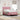 Pat cu arcuri cu headboard Roz 190 x 140 cm Catifea