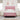 Pat cu arcuri cu headboard Roz 190 x 140 cm Catifea