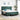 Pat cu arcuri cu headboard Verde închis 200 x 200 cm Catifea