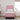 Pat cu arcuri cu headboard Roz 200 x 100 cm Catifea