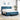 Pat cu arcuri cu headboard Albastru închis 200 x 200 cm Catifea