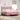 Pat cu arcuri cu headboard Roz 200 x 200 cm Catifea