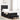 Pat cu arcuri cu headboard Negru 190 x 90 cm Catifea