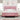 Pat cu arcuri cu headboard Roz 200 x 180 cm Catifea
