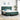 Pat cu arcuri cu headboard Verde închis 200 x 200 cm Catifea