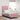 Pat cu arcuri cu headboard Roz 80 x 200 cm Catifea