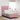 Pat cu arcuri cu headboard Roz 100 x 200 cm Catifea