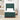 Pat cu arcuri cu headboard Verde închis 100 x 200 cm Catifea