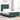 Pat cu arcuri cu headboard Verde închis 120 x 190 cm Catifea
