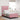 Pat cu arcuri cu headboard Roz 90 x 190 cm Catifea