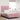 Pat cu arcuri cu headboard Roz 120 x 200 cm Catifea