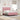 Pat cu arcuri cu headboard Roz 140 x 200 cm Catifea