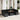 Set de canapele pentru grădină 10 buc. Negru Rattan poli