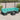Set de canapea 8 buc. 7-Număr de locuri Negru și Turcoaz