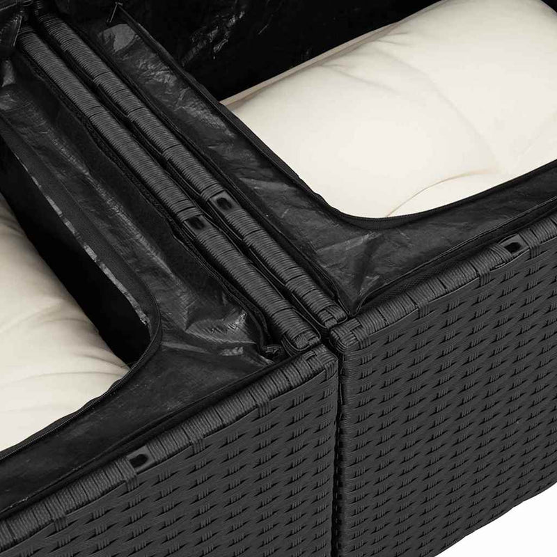 Set de canapele pentru grădină 17 buc. 12-Număr de locuri