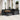 Set de canapele pentru grădină 13 buc. 11-Număr de locuri Negru