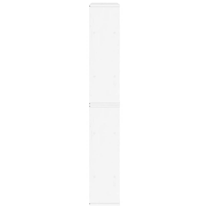 Dulapuri laterale 5 buc ODDA alb 40x24x79 cm lemn masiv de pin