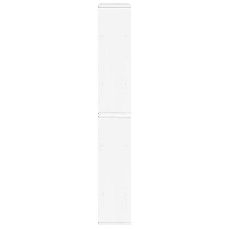 Dulapuri laterale 5 buc ODDA alb 40x24x79 cm lemn masiv de pin