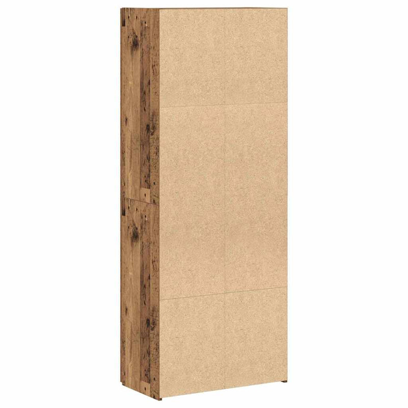 Dulap de birou Lemn vechi 60 x 32 x 152,5 cm Lemn prelucrat