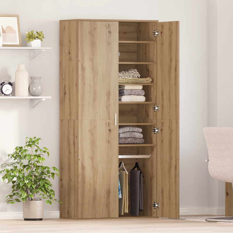 Bufet 80 x 39 x 178 cm Lemn prelucrat Stejar Artizanal
