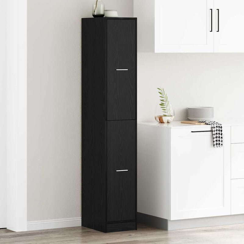 Dulap Apothecary Model Model 30 x 41 x 174,5 cm Stejar Negru