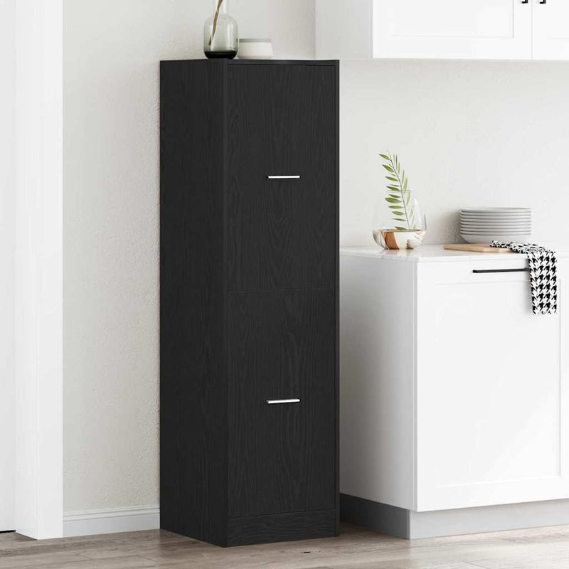 Dulap Apothecary Model Model 40 x 41 x 144,5 cm Stejar Negru