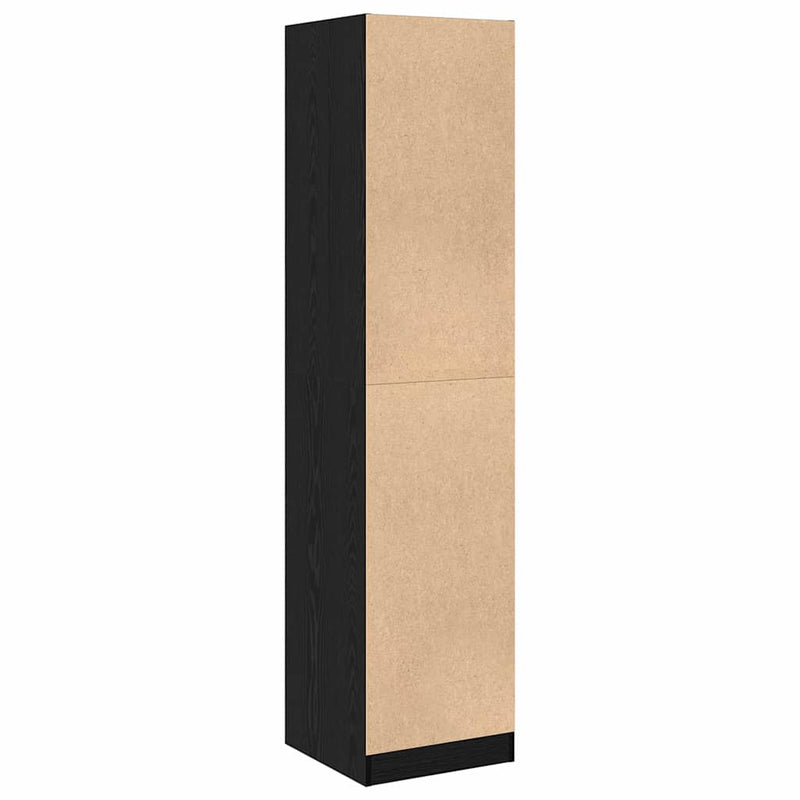 Cabinet de Apotecă Stejar negru 40 x 41 x 174.5 cm