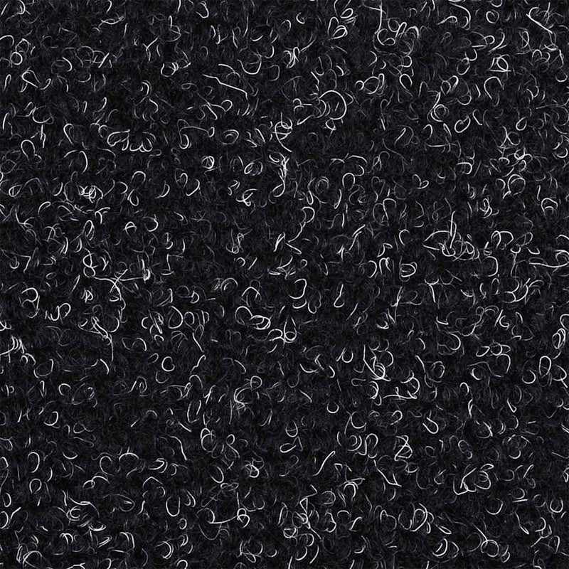 Covorașe autoadezive pentru scări, 20 buc., 65x21x4 cm, negru, semirotunde, mari