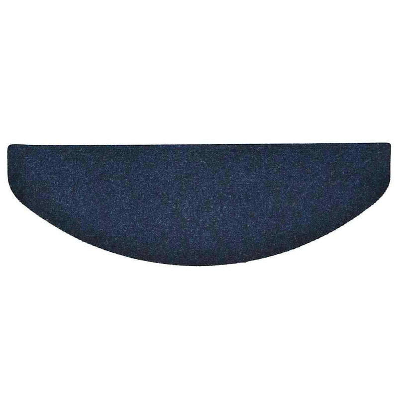 Covorașe autoadezive pentru scări, 20 buc., 65x21x4 cm, bleumarin, semirotunde, mari