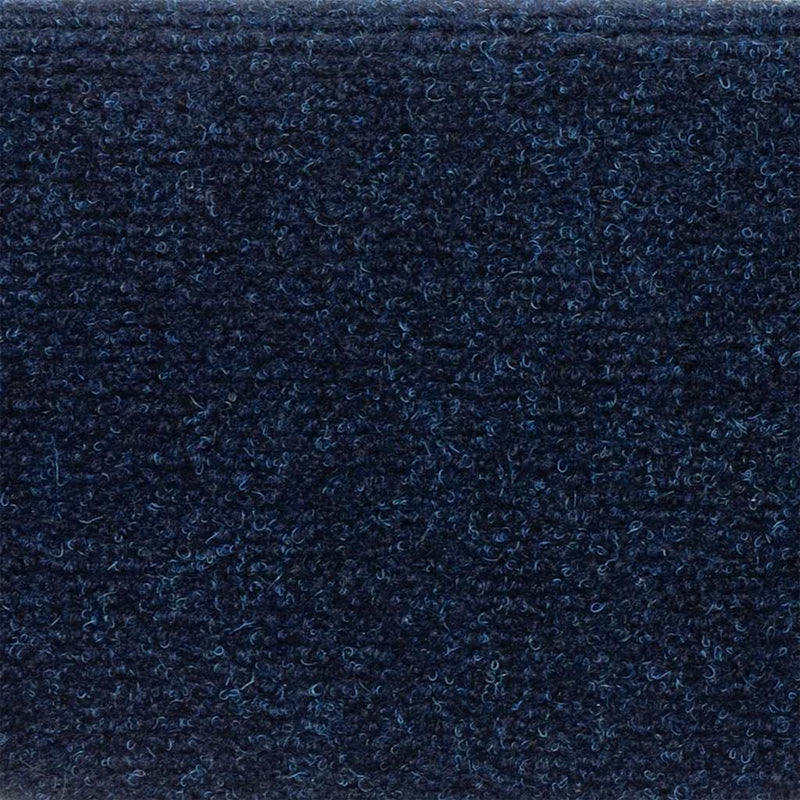 Covorașe scări autoadezive, 20 buc., 56x17x3 cm, semirotunde, bleumarin