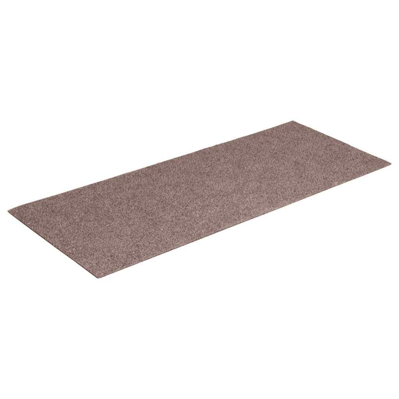 Covorașe pentru scări autoadezive, 30 buc., 60x25 cm, maro deschis, dreptunghiulare