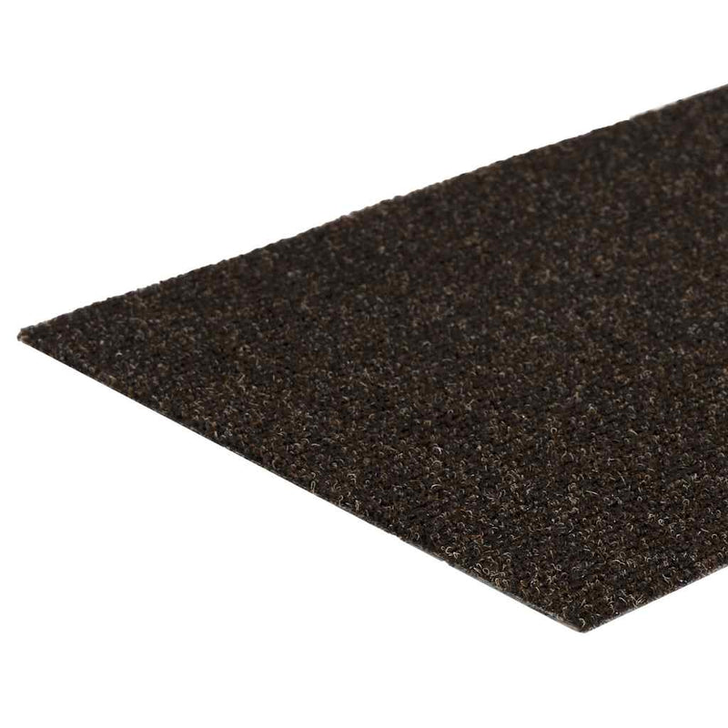 Covorașe autoadezive pentru scări, 30 buc., 60x25 cm, maro închis, dreptunghiulare