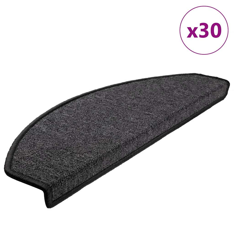 Mochete autocolante pentru scară 30 buc. Antracit
