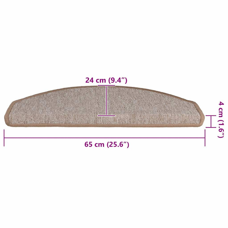 Mochete autocolante pentru scară 30 buc. 65 x 24 x 4 cm