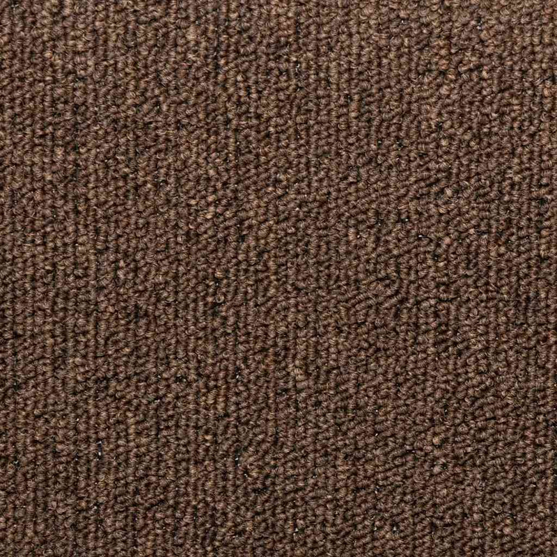 Covorașe pentru scări, 30 buc., 65x21x4 cm, maro cafea, margini dreptunghiulare
