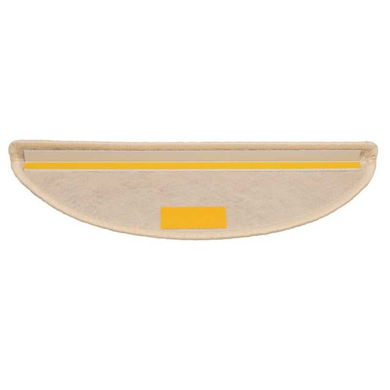 Covorașe de scară autoadezive aspect sisal 30 buc. berber