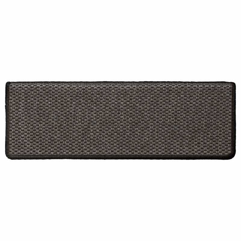 Covorașe autoadezive scări 30 buc antracit 65x21x4 aspect sisal