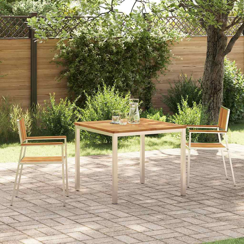 Set dining pentru exterior 3 buc. 90 x 90 x 75 cm