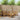 Set de canapele de exterior 5 buc. natural