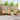 Set de canapele de exterior 6 buc. Natural și Bej