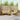 Set de canapele de exterior 6 buc. Natural și Bej