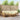Set de canapele de exterior 7 buc. Natural și Crem