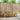 Set de canapele de exterior 2 buc. natural Lemn Solid de Acacia