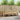 Set de canapele de exterior 3 buc. Natural și Bej